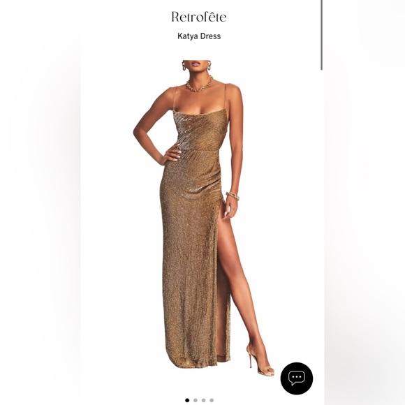 Retrofete Kaya Dress, size Small, worn once. - Picture 3 of 3